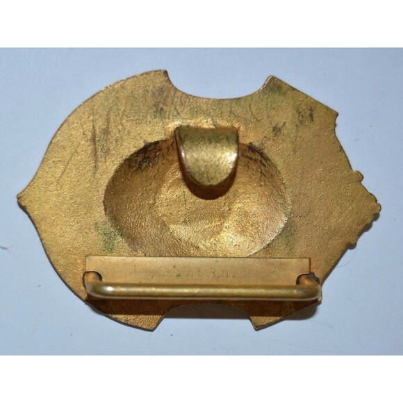 Vintage Golden Knights of Templar Little Falls Commandery No 26 Belt Buckle Rare - Picture 3 of 6